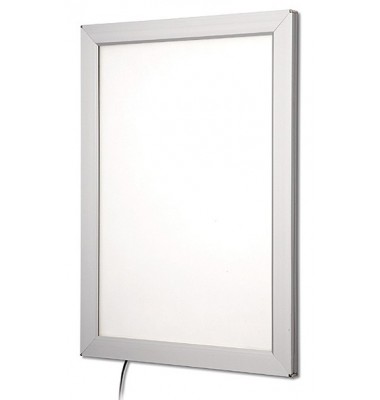 20x30 - 508mm x 762mm - Silver Snap Frame Lightbox