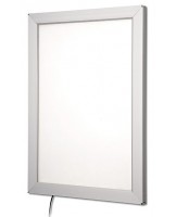 30x40 - 762mm x 1016mm - Silver Snap Frame Lightbox