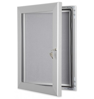 A4 - 210mm x 297mm - 45mm Silver Key Lock Pin Board