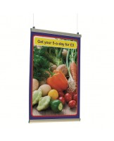 594mm (w) A2 (Lan) & A1 (Port) Hanging Displays