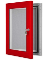 A4 - 210mm x 297mm - 55mm Colour Secure Lock Pin Board