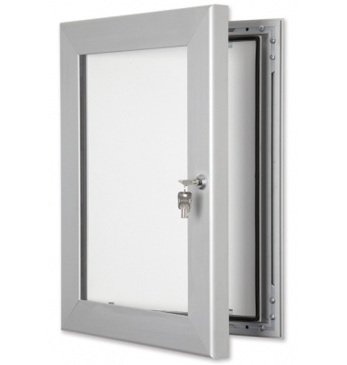 A4 - 210mm x 297mm - 55mm Silver Secure Lock Frame