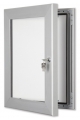 A4 - 210mm x 297mm - 55mm Silver Secure Lock Frame