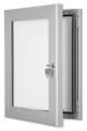 A2 - 420mm x 594mm - 55mm Silver Secure Lock Frame