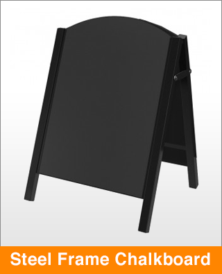 Steel Frame Chalkboard 