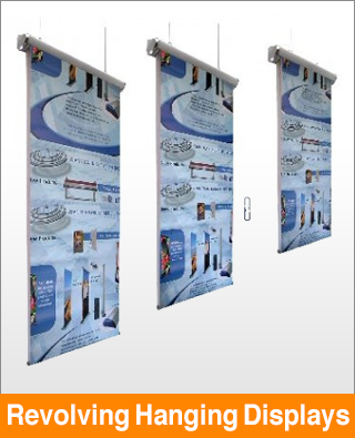 Revolving Hanging Displays