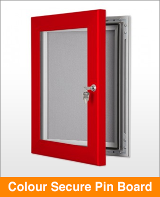 Colour Secure Lock Pin Board