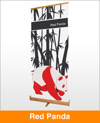 Red Panda Banner Stands